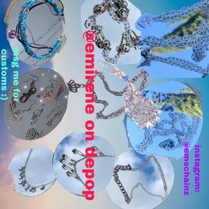HANDMADE JEWELRY LOOK AT EMIRENE ON DEPOP/MSG ME